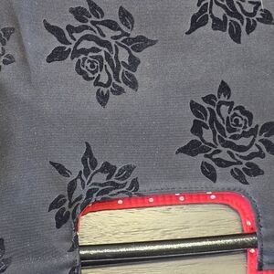 Victoria's Secret Black Floral Bag